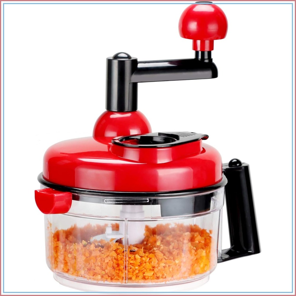Food Processor Large - El Kranklı Doğrayıcı - Yumurta Ayırıcılı