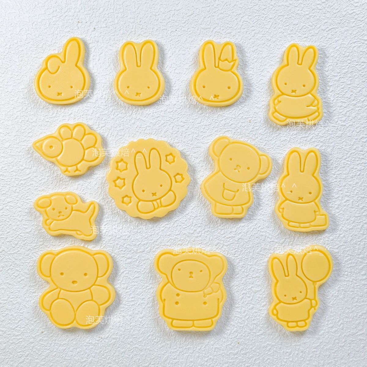 Kitchen Appliances Brand - Sevimli 3D Pres Kurabiye Kalıbı Miffy