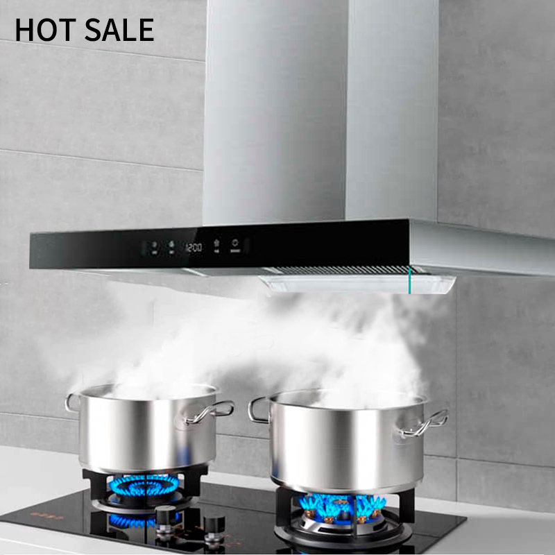 Kitchen Appliances Luxury - Profesyonel Akıllı Davlumbaz Modern 7 Şekilli