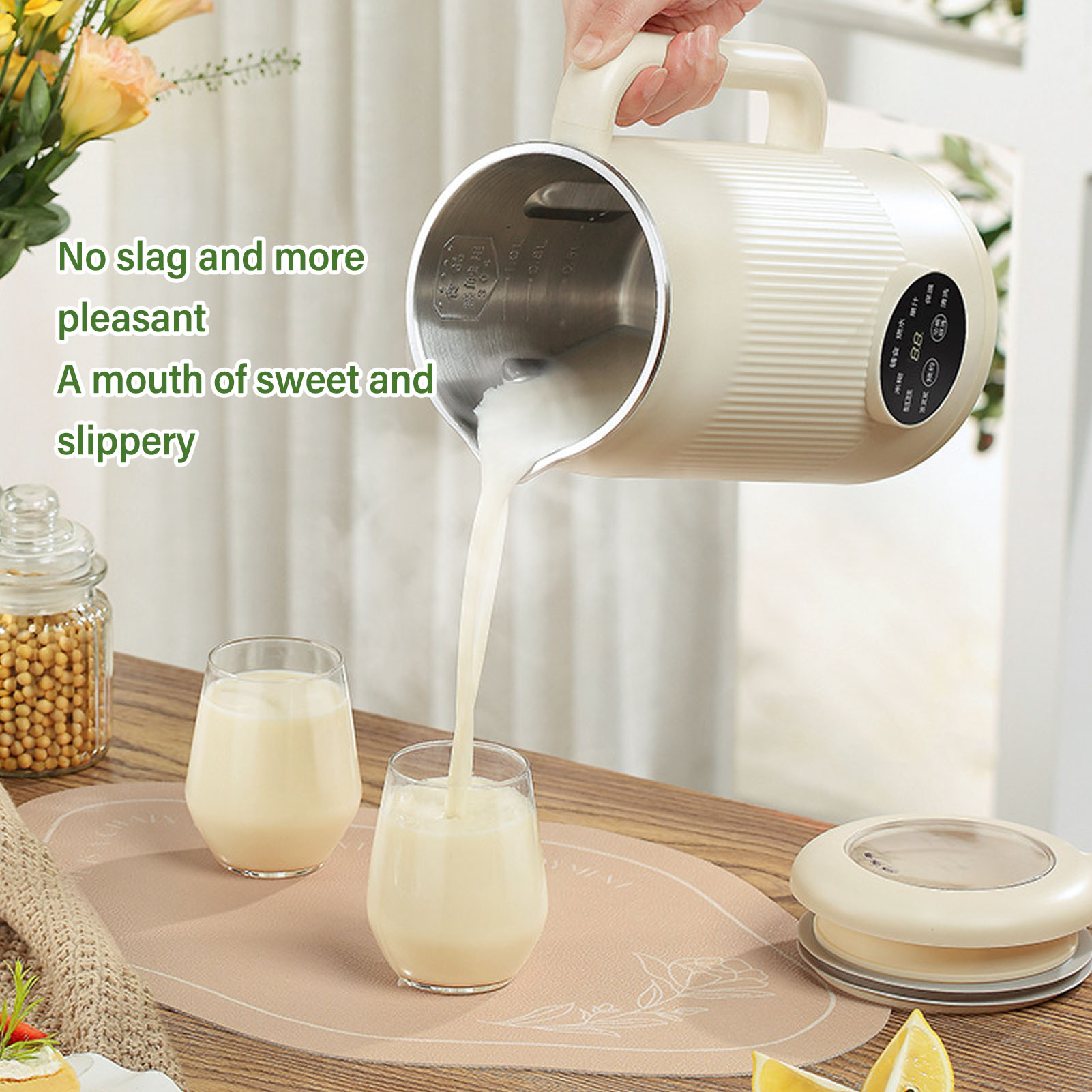 Soy Milk Maker - Fındık Sütü Makinesi Otomatik Soya Makinesi
