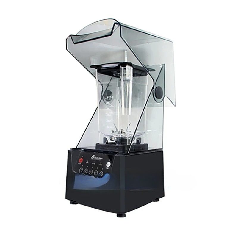 Food Processor Large - Ses Yalıtımlı Ticari Blender, Büyük Kapasiteli