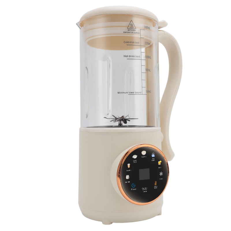 Soy Milk Maker - Zaman Ayarlı Otomatik Temizleme Yalıtımlı 1.4L