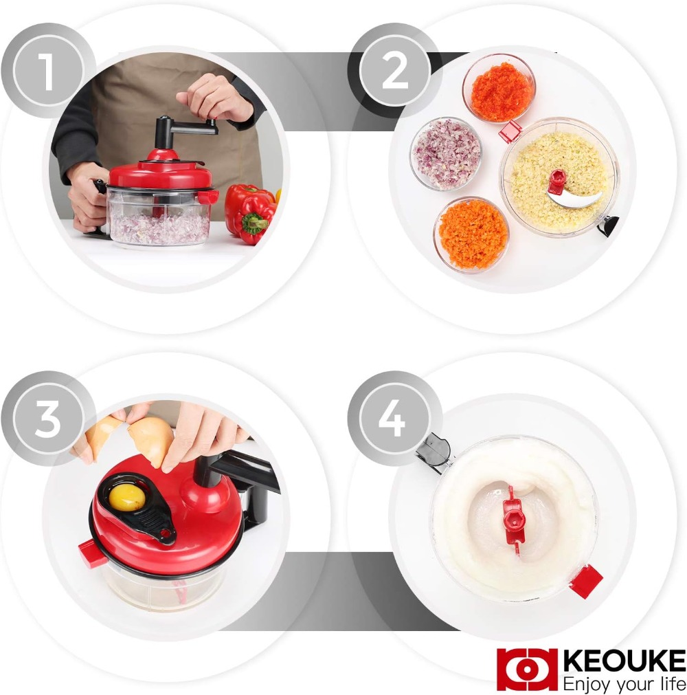 El Kranklı Doğrayıcı - Yumurta - Food Processor Large incelemesi ve fiyatı