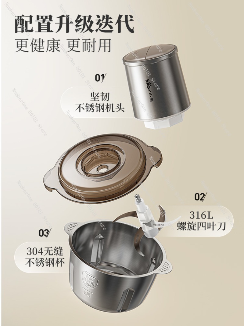 Paslanmaz Çelik Kıyma Makinesi - Food Processor Large incelemesi ve fiyatı