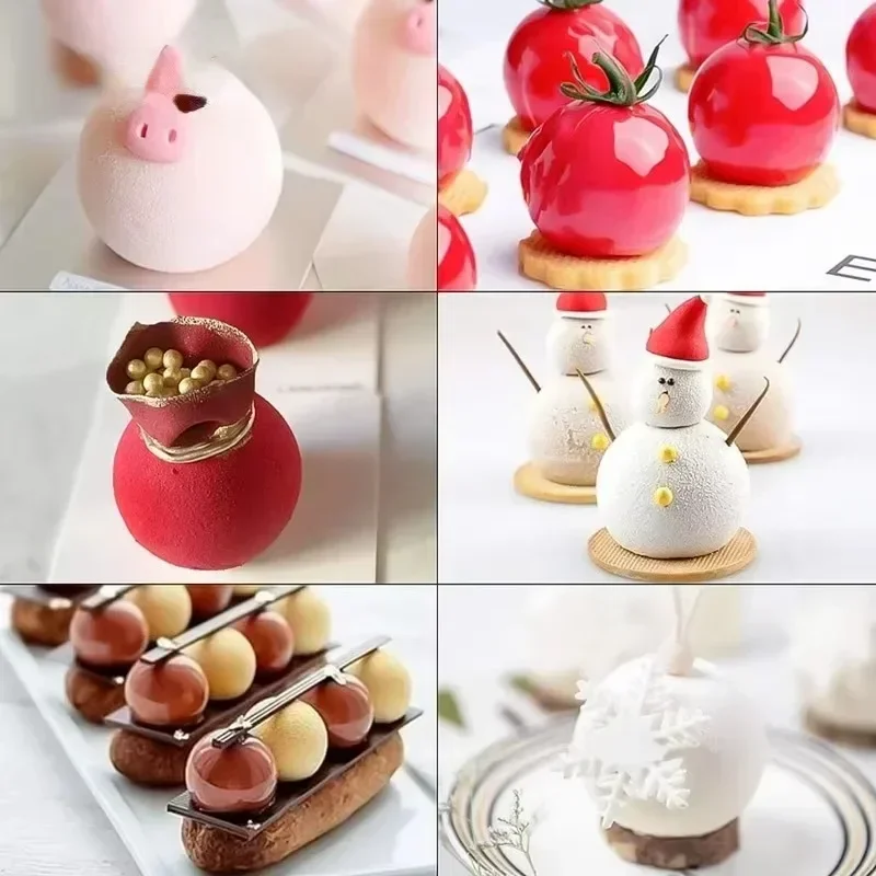 3D Küre silikon kalıp Mousse K - Kitchen Appliances Brand incelemesi ve fiyatı