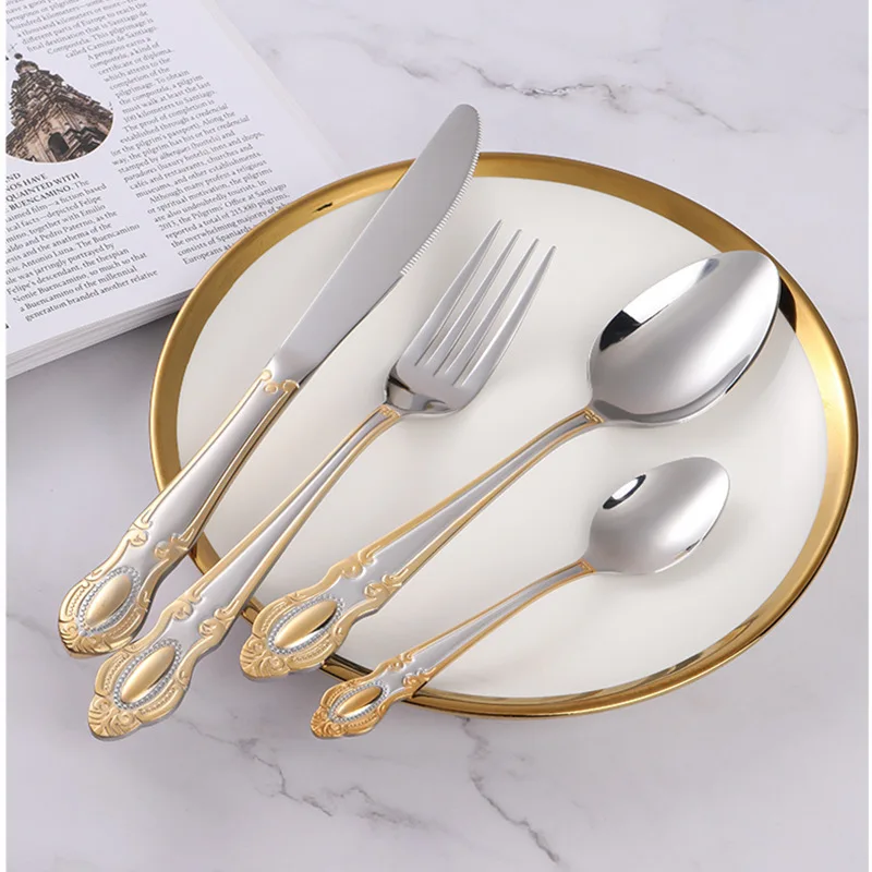 Altın Çatal Bıçak Takımı, Lüks - Kitchen Appliances Luxury incelemesi ve fiyatı