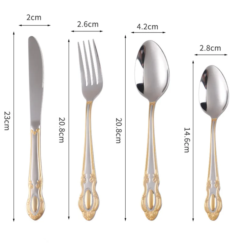 Altın Çatal Bıçak Takımı, Lüks - Kitchen Appliances Luxury incelemesi ve fiyatı