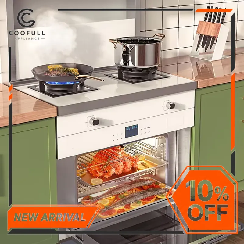 4500W Beyaz Entegre Ocak Fırın - Kitchen Appliances Built In incelemesi ve fiyatı