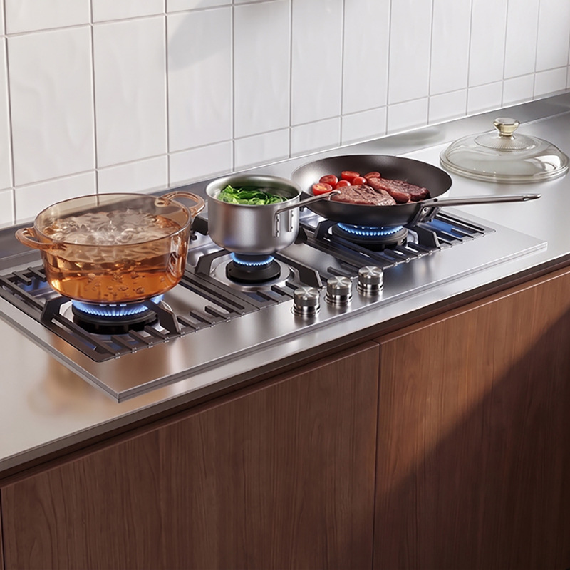304 Paslanmaz Çelik Gazlı Ocak - Kitchen Appliances Built In incelemesi ve fiyatı