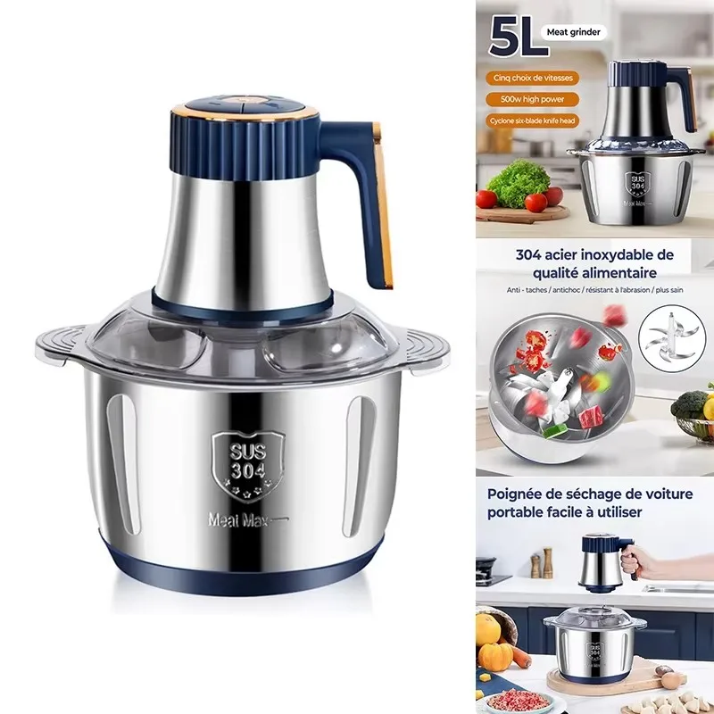 5L Büyük Kapasiteli Elektrikli - Food Processor Large incelemesi ve fiyatı